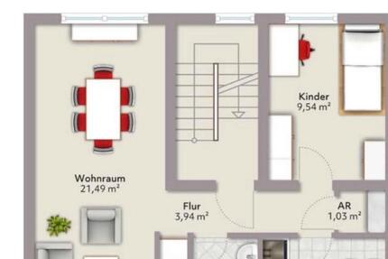 Wohnung Bocholt Stenern - 4.5 Zimmer, 89 m&sup2;, 960&euro; | Angebot:26329351