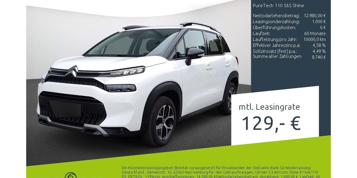 Citroen C3 Aircross 37.355 km 12.940 &euro; Borken 46325
