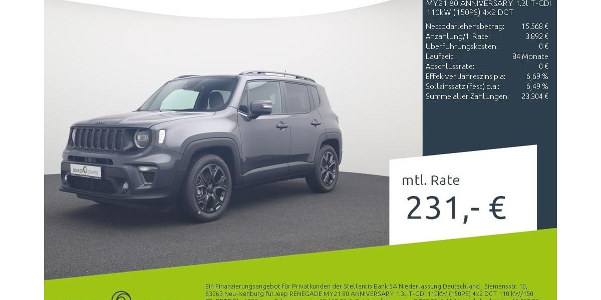 Jeep Renegade 49.795 km 19.889 &euro; Borken 46325