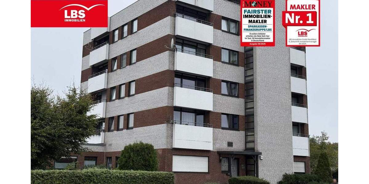 Etagenwohnung Borken - 3 Zimmer, 67 m&sup2;, 138.000&euro; | Angebot:25705403