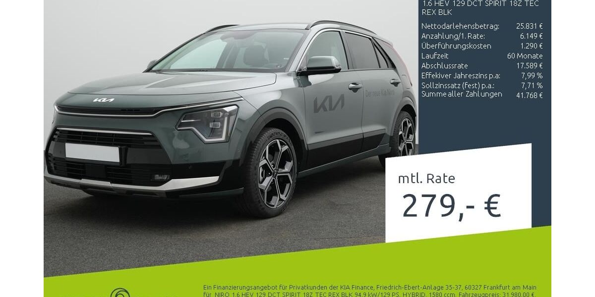 Kia Niro 5.900 km 31.889 &euro; Borken 46325