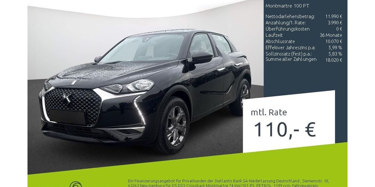 DS Automobiles DS3 Crossback 39.921 km 16.110 &euro; Borken 46325