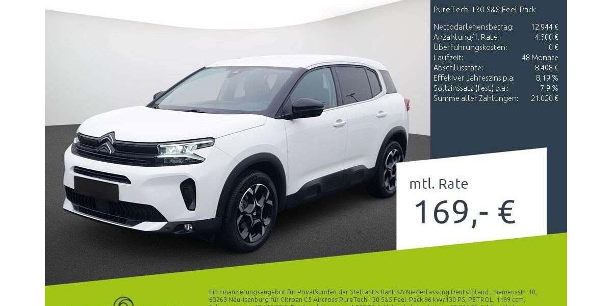 Citroen C5 Aircross 15.901 km 17.944 &euro; Bocholt 46395