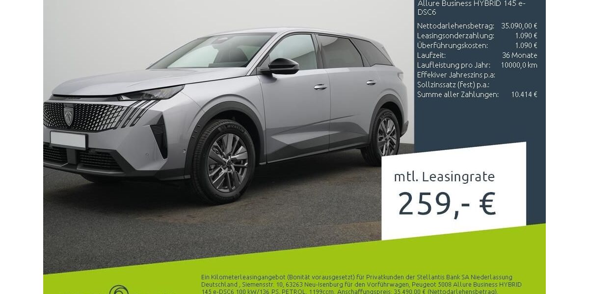 Peugeot 5008 1.500 km 35.090 &euro; Borken 46325
