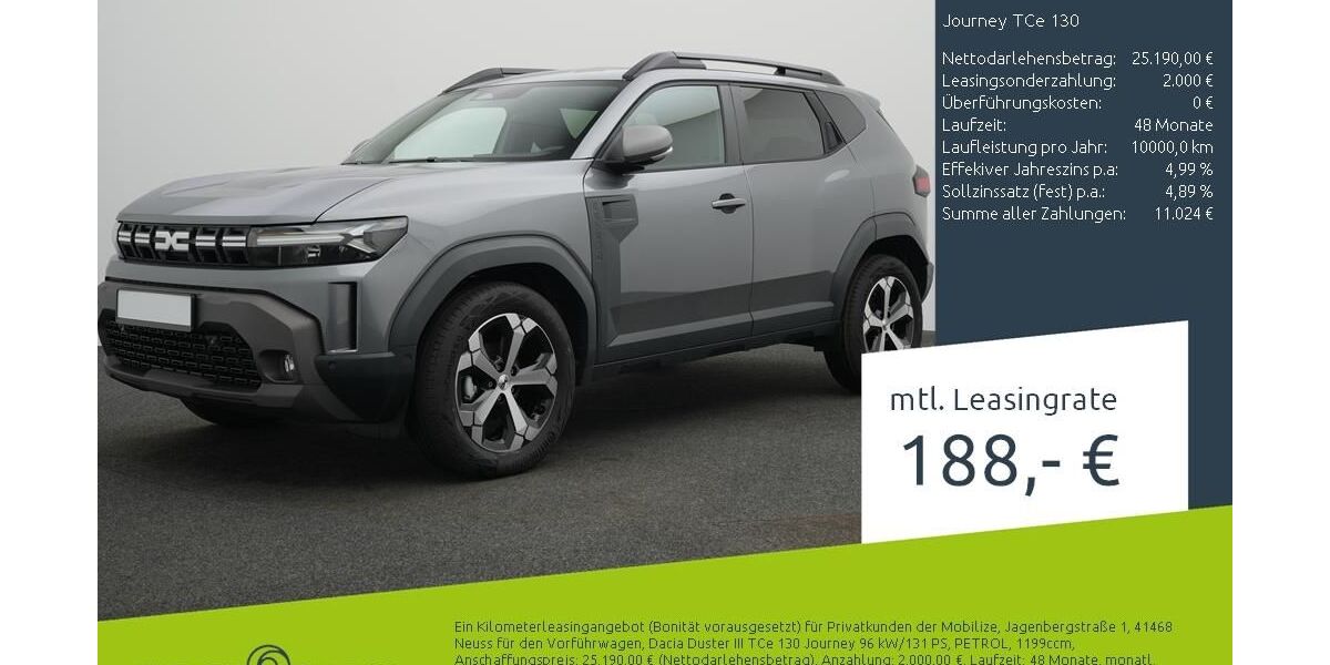 Dacia Duster 1.500 km 24.360 &euro; Borken 46325