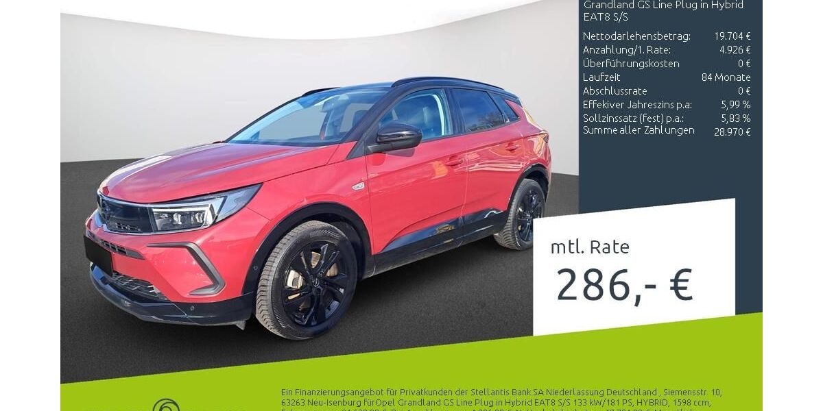 Opel Grandland (X) 23.959 km 24.630 &euro; Bocholt 46395