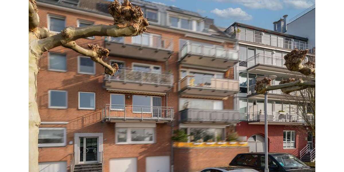 Etagenwohnung Emmerich am Rhein - 2 Zimmer, 57 m&sup2;, 259.000&euro; | Angebot:25901416