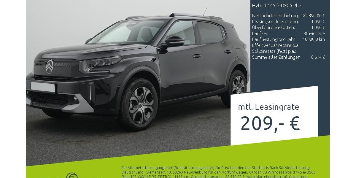 Citroen C3 Aircross 1.500 km 21.390 &euro; Borken 46325