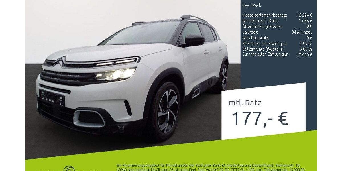 Citroen C5 Aircross 14.528 km 15.280 &euro; Borken 46325