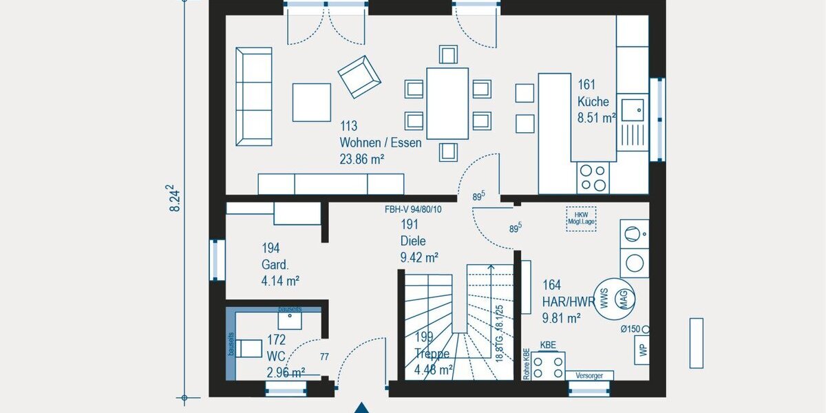Individuell geplantes Ausbauhaus in Voerde - Komfort und Flexibilität in gehobener Ausstattung - Einfamilienhaus Voerde | Angebot:27338225