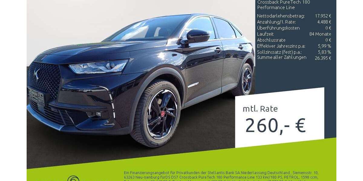 DS Automobiles DS 7 Crossback 30.304 km 22.440 &euro; Borken 46325