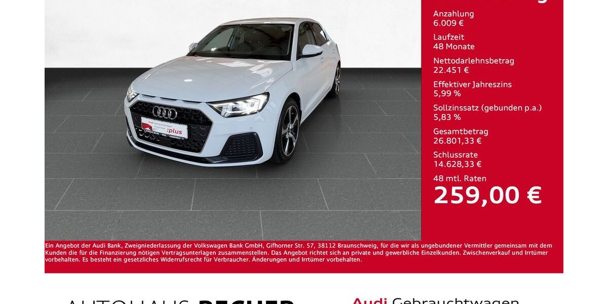 Audi A1 3.906 km 28.460 &euro; Wesel 46485