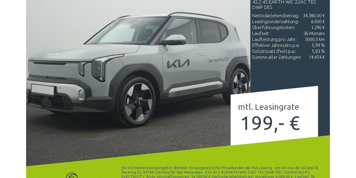 Kia EV2 2.900 km 34.780 &euro; Borken 46325
