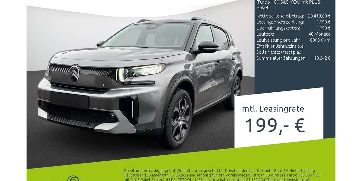 Citroen C3 Aircross 1.500 km 18.590 &euro; Bocholt 46395