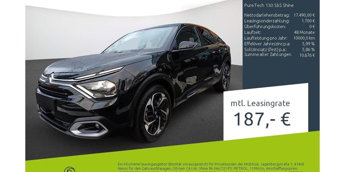 Citroen C4 20.171 km 17.499 &euro; Borken 46325