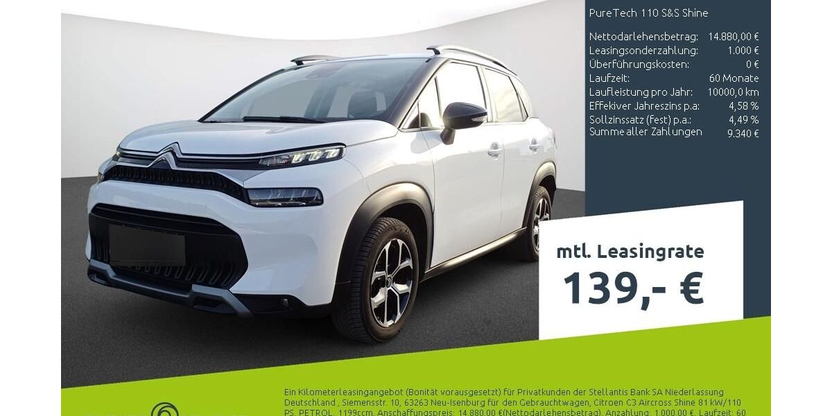Citroen C3 Aircross 13.001 km 12.940 &euro; Borken 46325