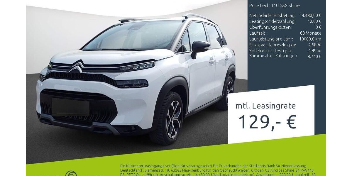 Citroen C3 Aircross 18.916 km 15.230 &euro; Borken 46325