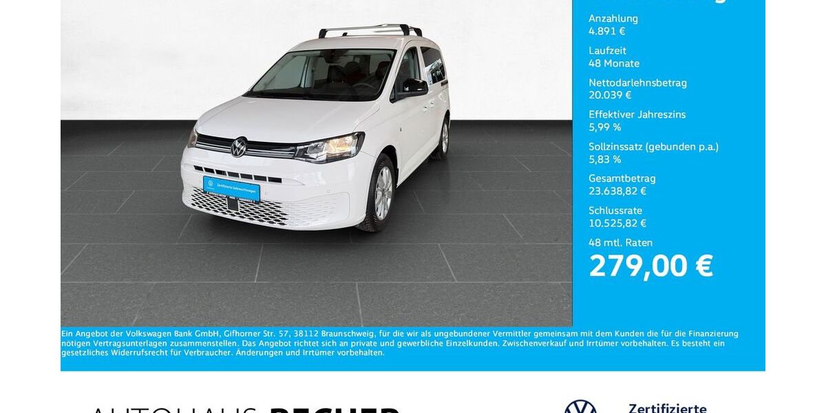 VW Caddy 42.685 km 24.930 &euro; Wesel 46485