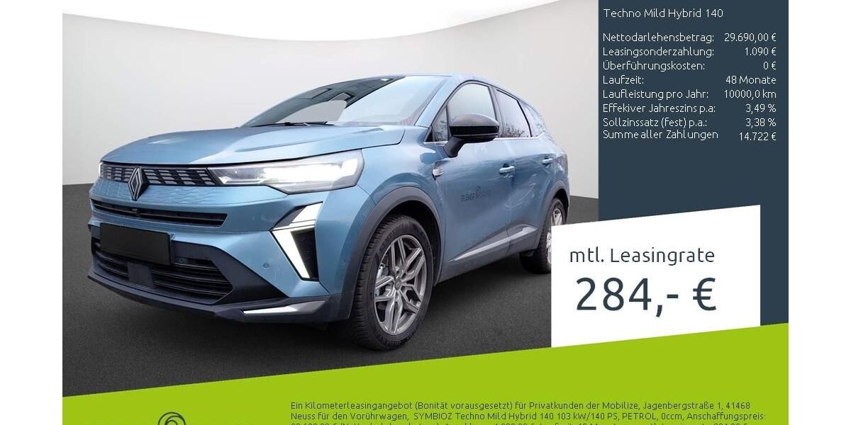 Renault Symbioz 4.862 km 26.770 &euro; Borken 46325