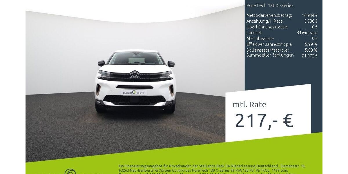 Citroen C5 Aircross 35.165 km 18.370 &euro; Borken 46325