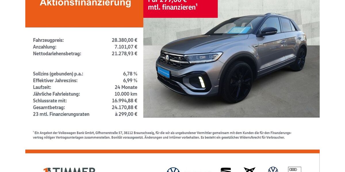 VW T-Roc 36.479 km 28.380 &euro; Borken 46325