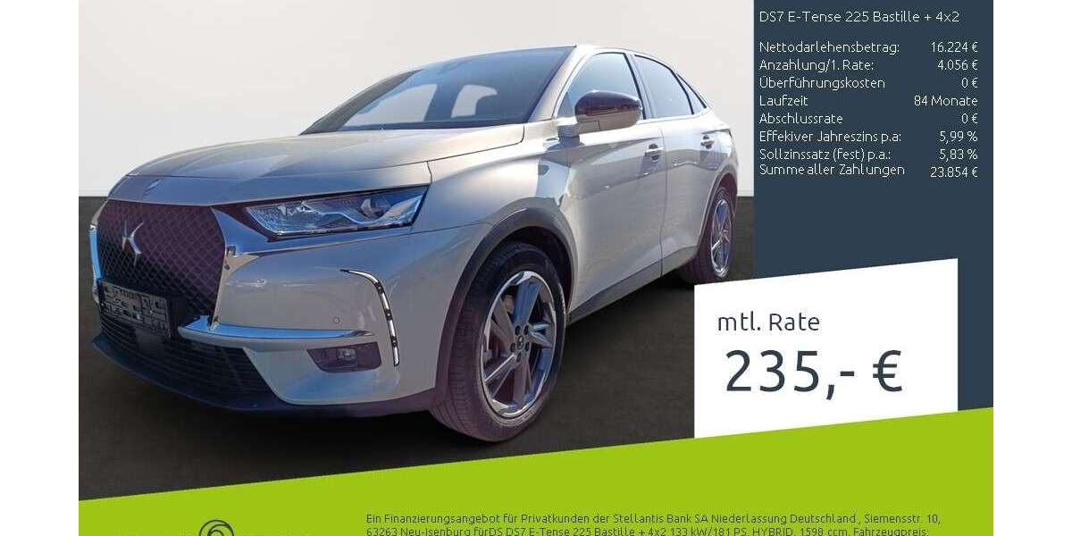 DS Automobiles DS 7 Crossback 58.439 km 20.280 &euro; Borken 46325