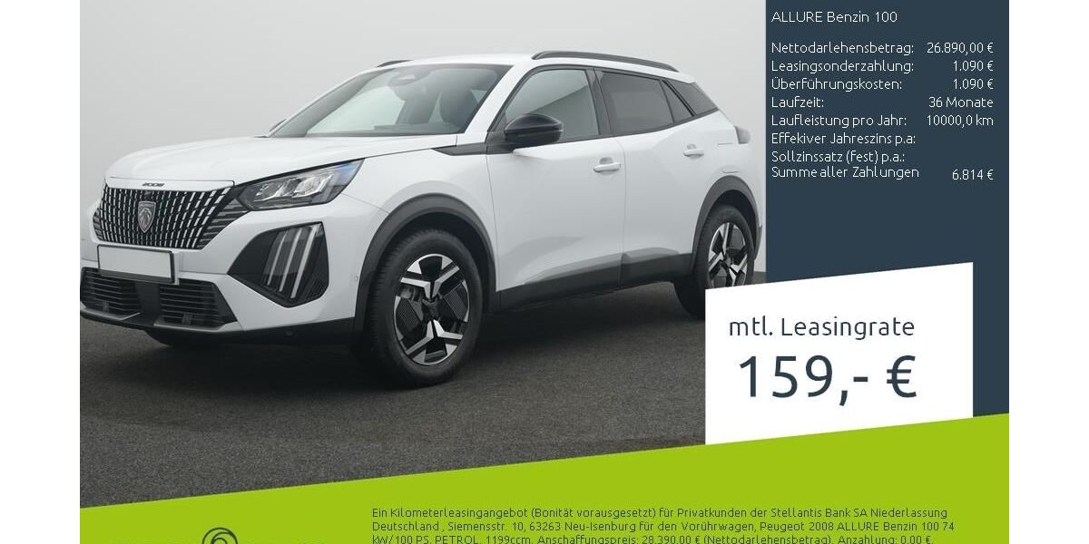 Peugeot 2008 1.500 km 26.890 &euro; Borken 46325