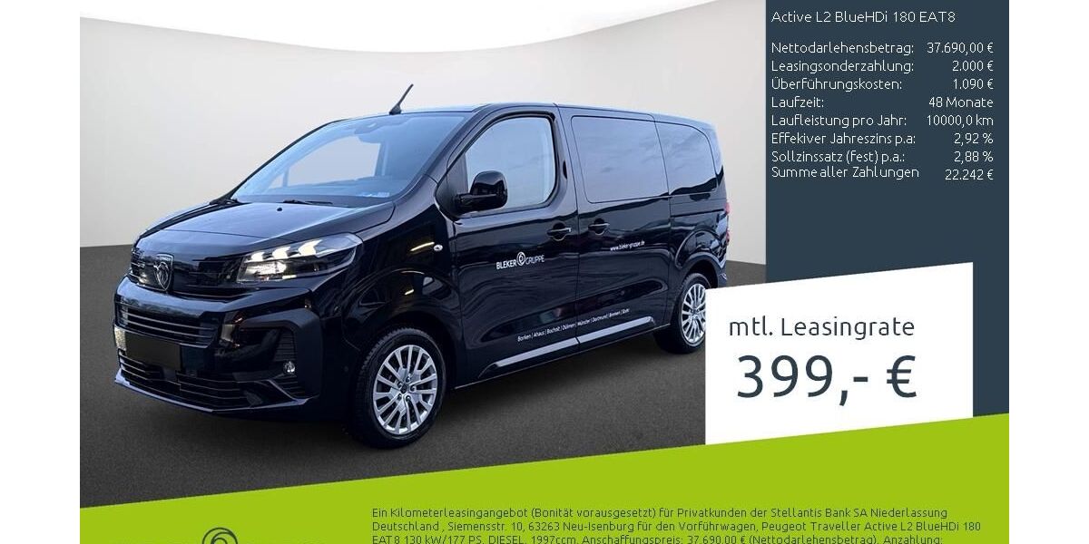 Peugeot Traveller 13.000 km 36.870 &euro; Bocholt 46395