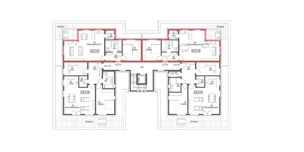 Erdgeschoßwohnung Bocholt - 2 Zimmer, 70 m&sup2;, 870&euro; | Angebot:25869900