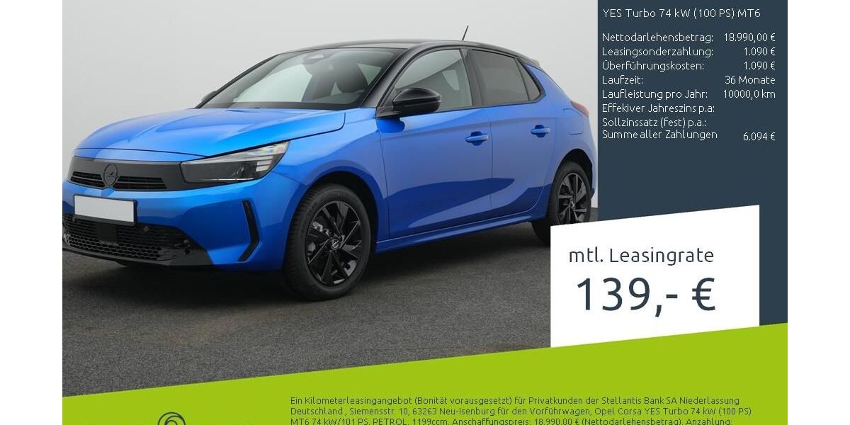 Opel Corsa 5.195 km 17.870 &euro; Bocholt 46395