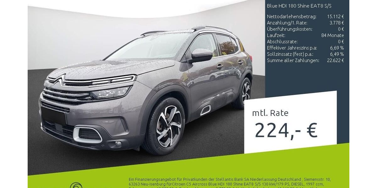 Citroen C5 Aircross 74.211 km 18.890 &euro; Bocholt 46395