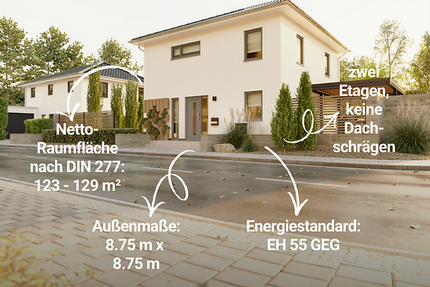 Haus Kalkar - 4 Zimmer, 124 m&sup2;, 352.000&euro; | Angebot:23726487