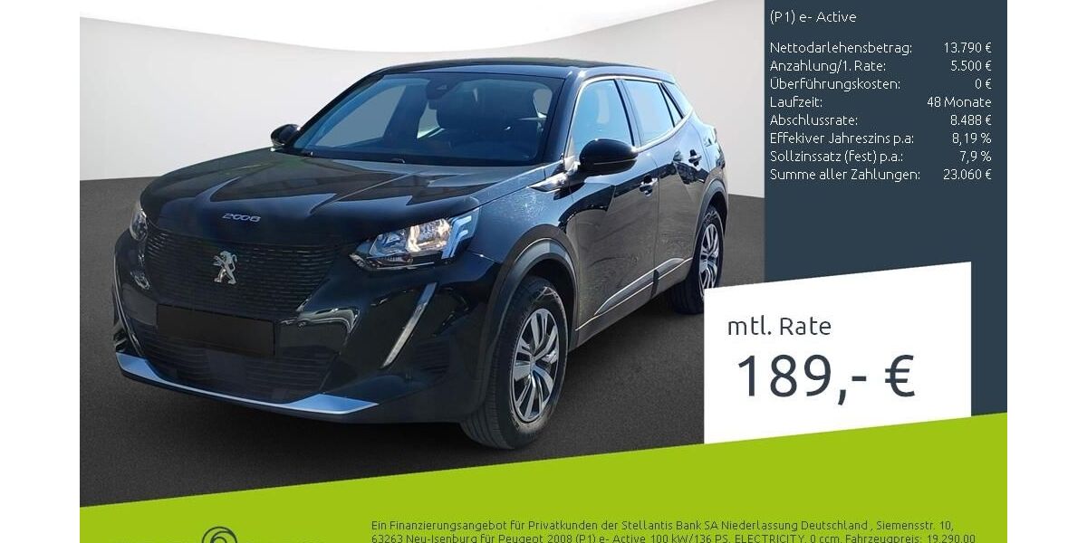 Peugeot 2008 22.055 km 18.910 &euro; Bocholt 46395