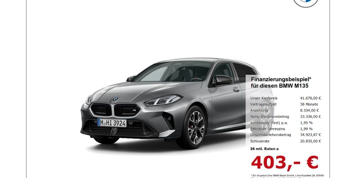 BMW M135 10.982 km 41.670 &euro; Borken 46325