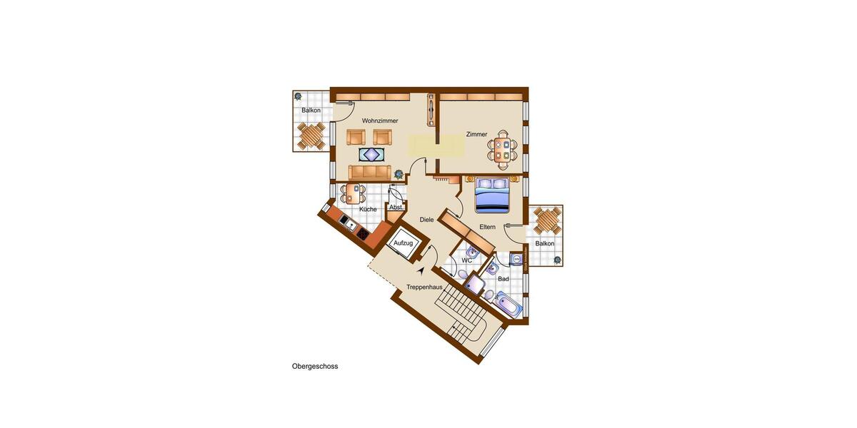 Etagenwohnung Stadtlohn - 3 Zimmer, 105 m&sup2;, 950&euro; | Angebot:26022893