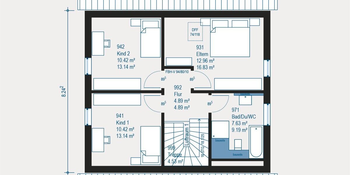 Individuell geplantes Ausbauhaus in Voerde - Komfort und Flexibilität in gehobener Ausstattung - Einfamilienhaus Voerde | Angebot:27338225