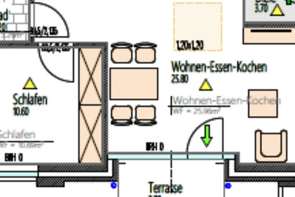 Wohnung Emmerich am Rhein - 2 Zimmer, 47 m&sup2;, 660&euro; | Angebot:25962553