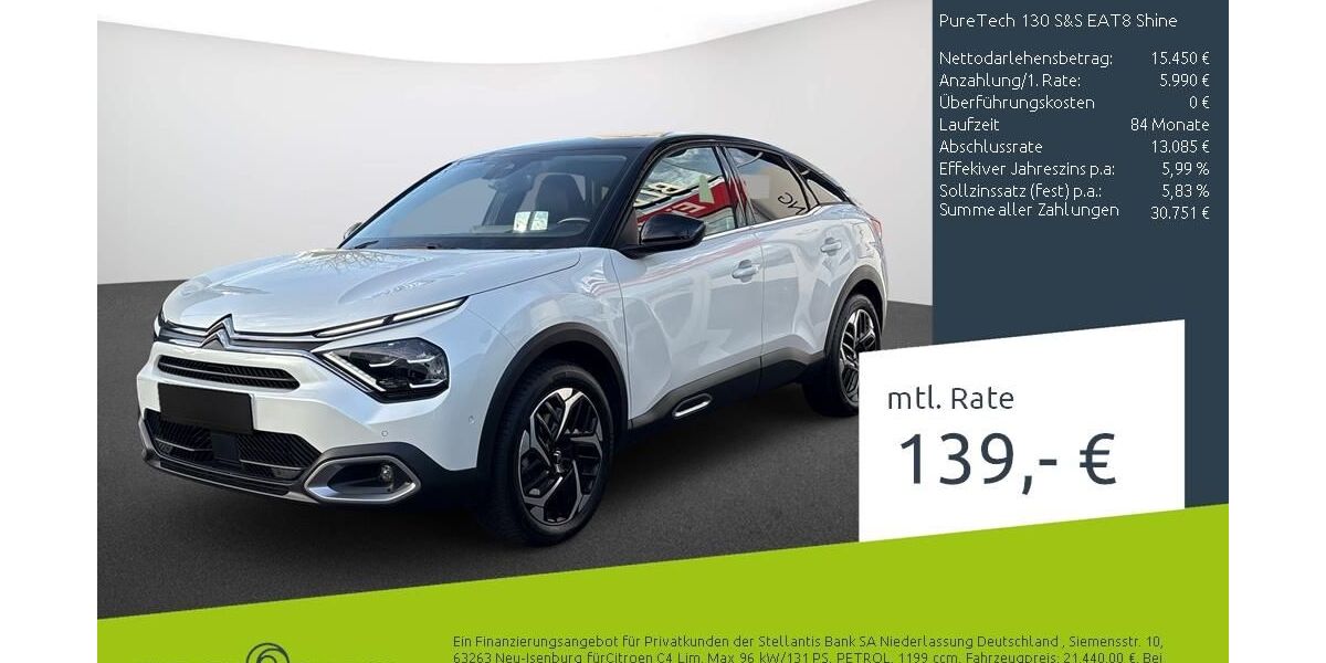 Citroen C4 22.216 km 20.630 &euro; Borken 46325