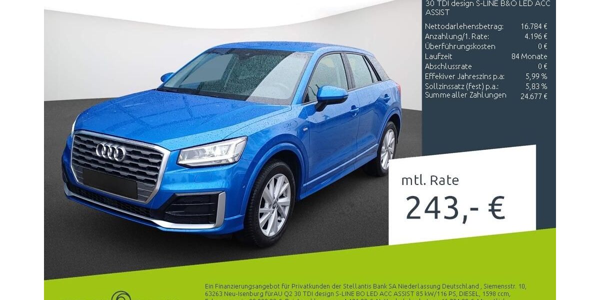Audi Q2 75.000 km 20.980 &euro; Borken 46325