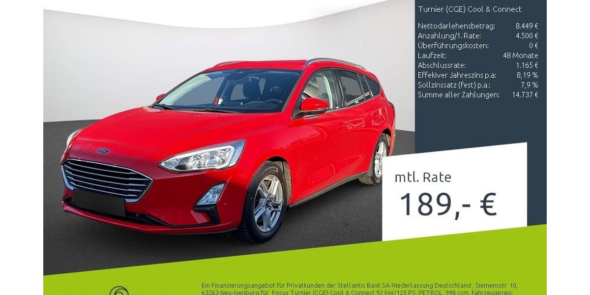 Ford Focus 78.600 km 12.570 &euro; Bocholt 46395