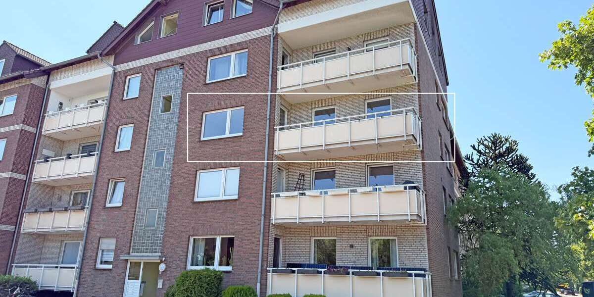 Etagenwohnung Voerde - 4 Zimmer, 93 m&sup2;, 195.000&euro; | Angebot:27316421