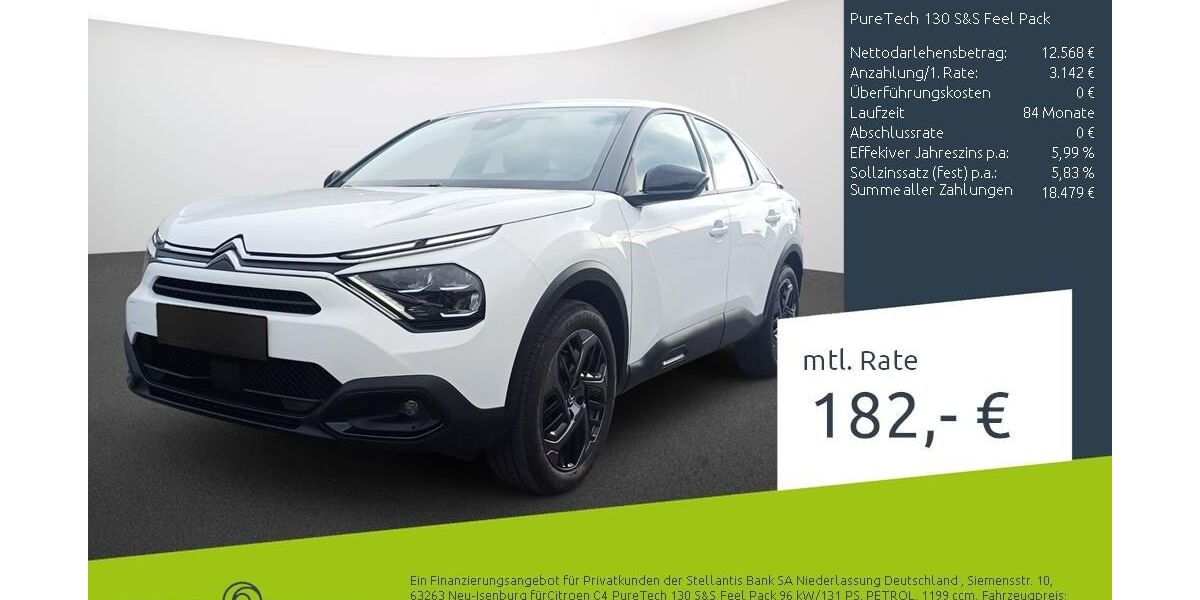 Citroen C4 17.629 km 15.710 &euro; Borken 46325