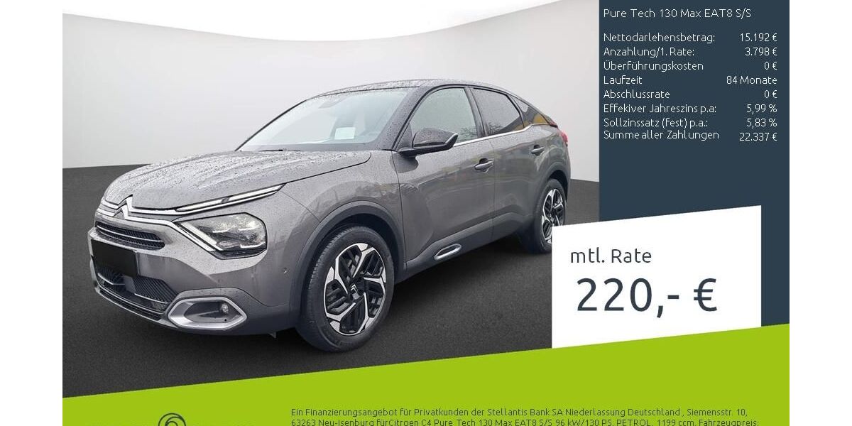 Citroen C4 21.415 km 18.990 &euro; Bocholt 46395