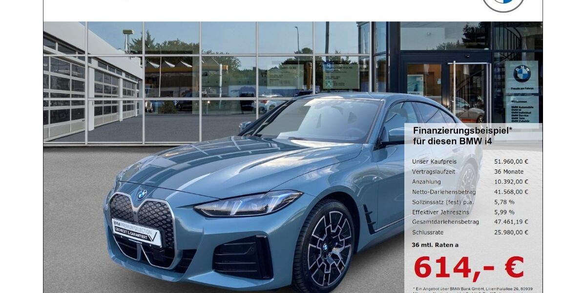 BMW i4 14.713 km 52.410 &euro; Borken 46325