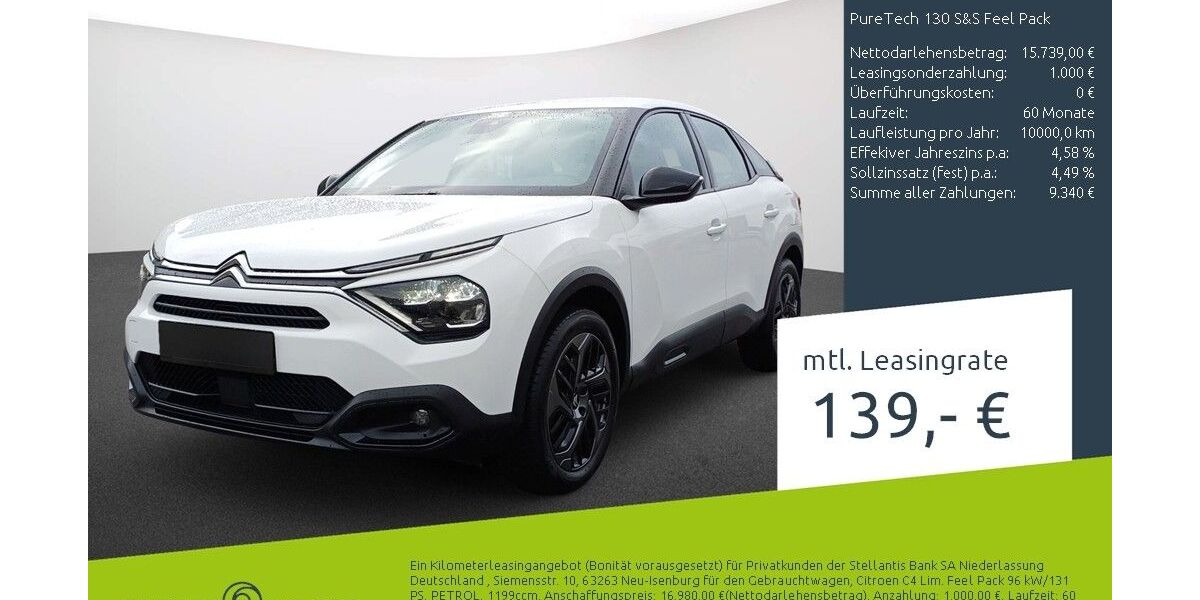 Citroen C4 13.292 km 14.844 &euro; Bocholt 46395