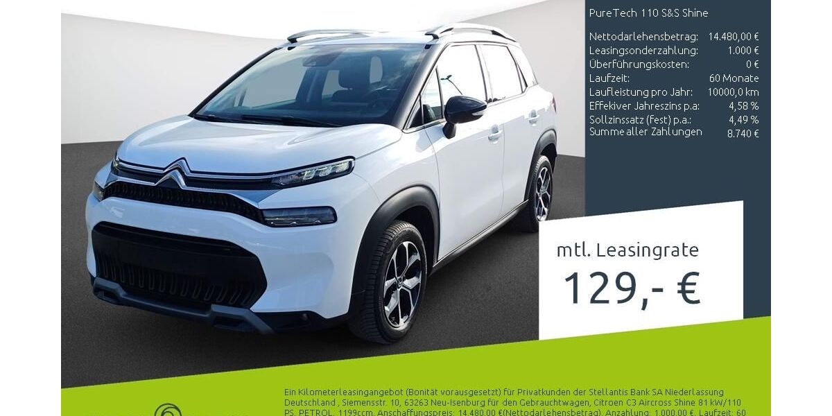 Citroen C3 Aircross 25.289 km 14.680 &euro; Borken 46325