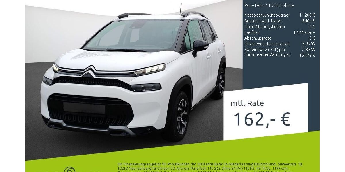 Citroen C3 Aircross 19.309 km 14.010 &euro; Borken 46325