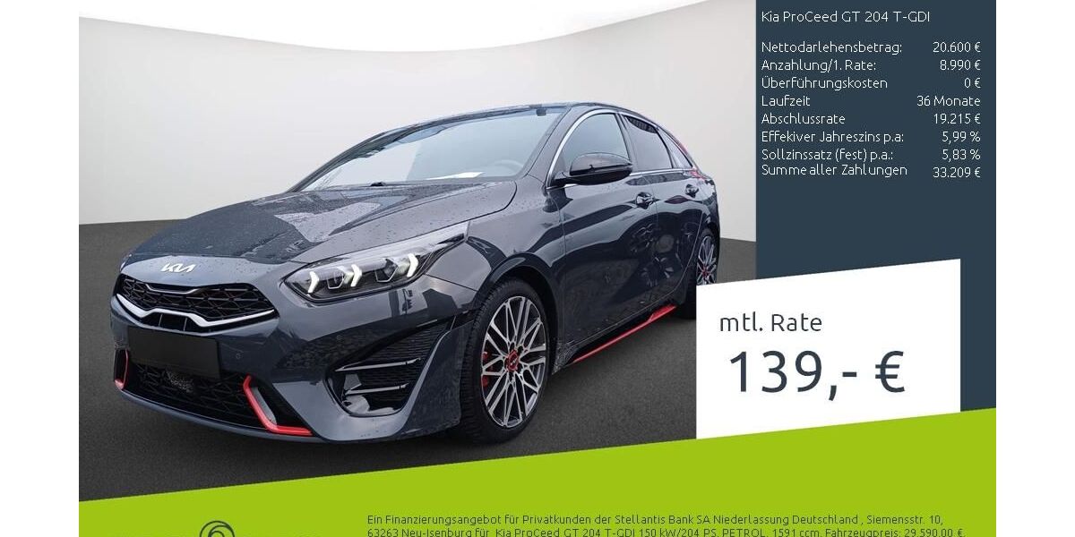 Kia pro ceed / ProCeed 26.000 km 29.399 &euro; Borken 46325