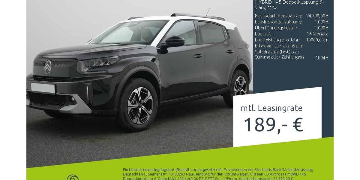 Citroen C3 Aircross 1.500 km 24.790 &euro; Bocholt 46395