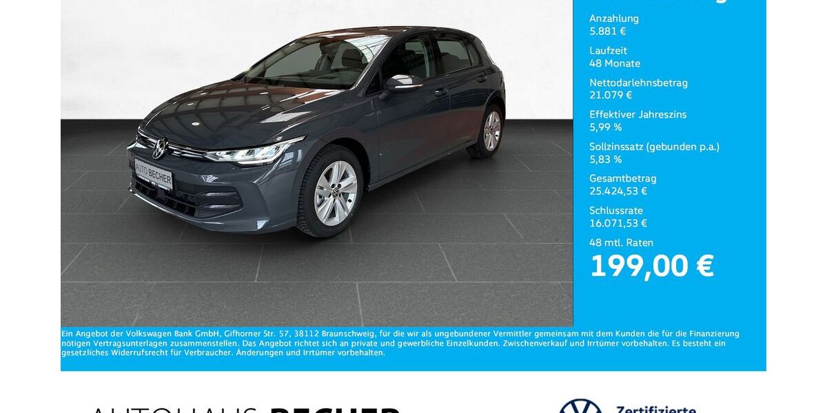 VW Golf 3.500 km 26.960 &euro; Wesel 46485